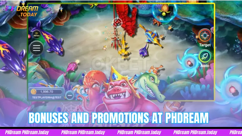 Bonuses and Promotions at PHDream