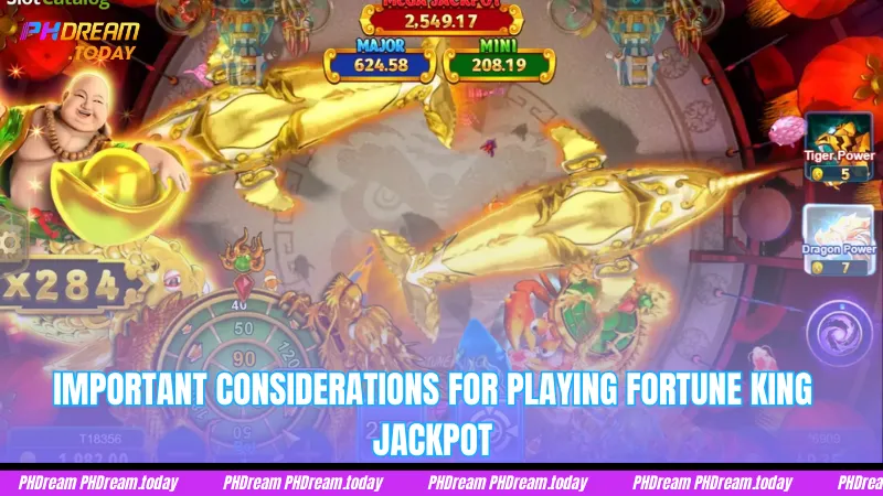 Important Considerations for Playing Fortune King Jackpot