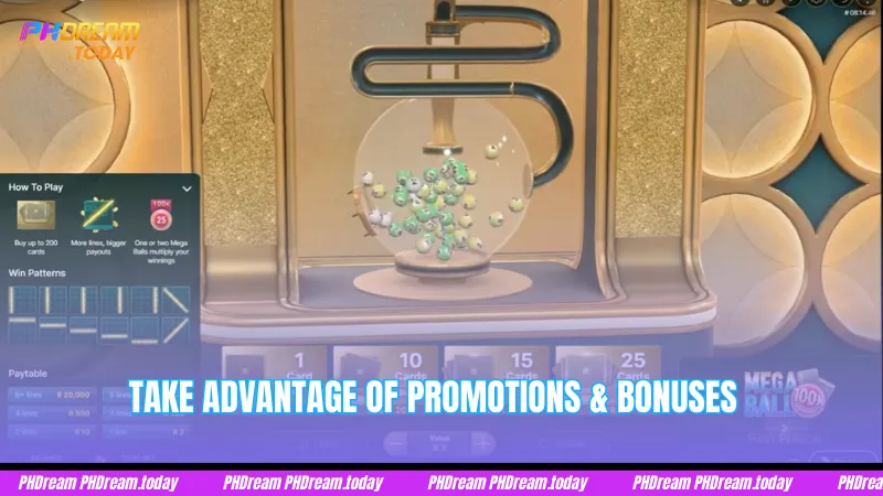 Take Advantage of Promotions & Bonuses in Mega Ball