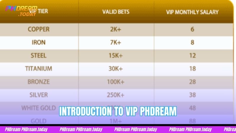 Introduction to VIP PHDream