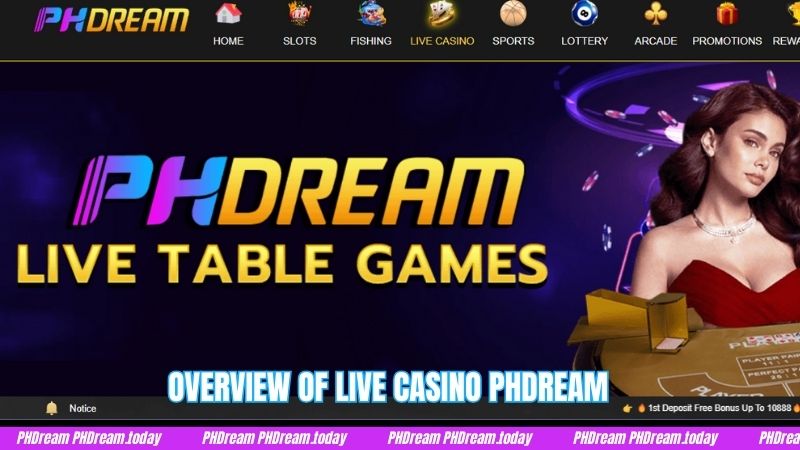 Overview of Live Casino PHDream