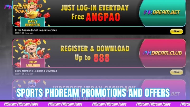 Sports PHDream Promotions and Offers